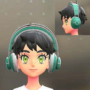 ヘッドホン	エメラルドグリーン	4300円