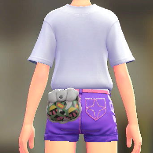 Dessert du jour パターンボアポーチ スピリットバターン 4000円