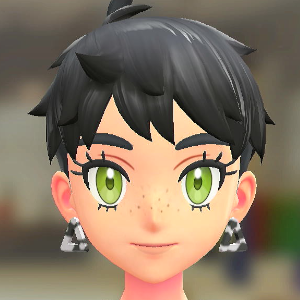 Dessert du jour トライアングルピアス ホワイトジラフ 1200円