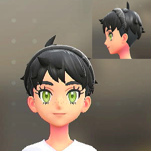 KiraKiraLiy くものすカチューシャ ブラック 2800円