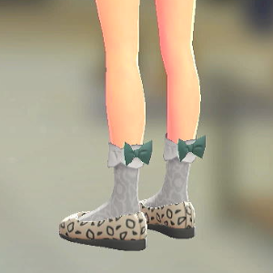 MINUIT RITE レースリボンソックス グレーフラワー 1000円