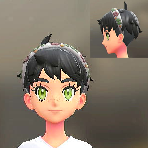 KiraKiraLiy フラワーカチューシャ ホワイト 2800円