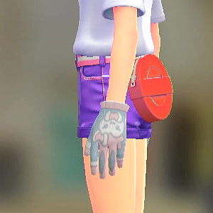 KiraKiraLiy ニンフィアニットグローブ パステルブルー 2200円