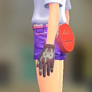 KiraKiraLiy ニンフィアニットグローブ ピンクブラウン 2200円