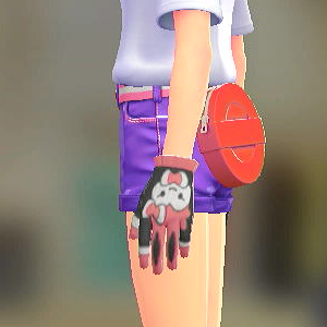 KiraKiraLiy ニンフィアニットグローブ ブラック 2200円