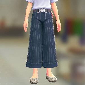 ワイドパンツセット ネイビー｜ピンクブラウン 2800円