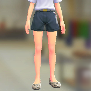 ショートパンツセット	ネイビー｜グレー	2100円