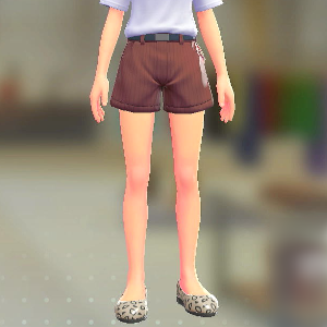 ショートパンツセット	ボルドー｜ネイビー	2100円