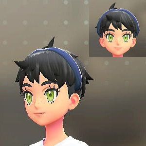 ヘアバンド ブルー 1400円