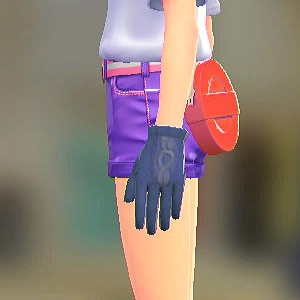 スボミーあみニットグローブ ブルー 800円