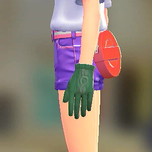 スボミーあみニットグローブ グリーン 800円