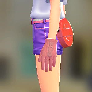 スボミーあみニットグローブ ピンク 800円