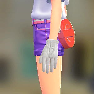 スボミーあみニットグローブ ホワイト 800円