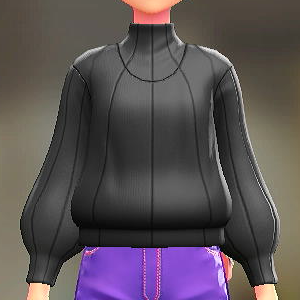 BRAVELY エルボーパッチセーター ブラック 9000円