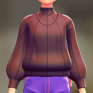 BRAVELY エルボーパッチセーター ワインレッド 9000円