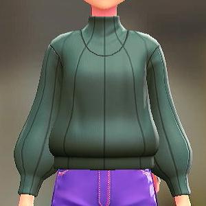 BRAVELY エルボーパッチセーター グリーン 9000円