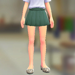 BRAVELY プリーツキュロット グリーン 7500円