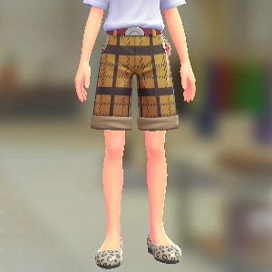 BRAVELY ショートテーパードセット ブレイブリーキャメル|ワインレッド 7500円