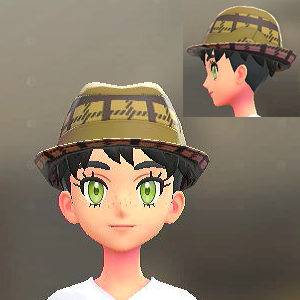 BRAVELY チェックがらソフトハット ブレイブリーキャメル 5800円