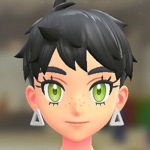 トライアングルピアス ホワイト 2300円