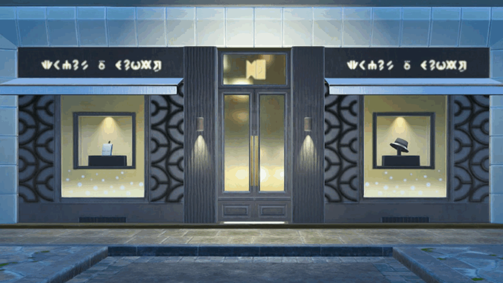 メゾン・ド・ポルテ "身につけるものはほぼ 揃っている高級店だが 入店には条件があるとされている。"