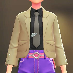 BRAVELY ジャケット&シャツセット ベージュ|ブラック 10000円