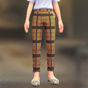 BRAVELY テーパードパンツセット ブレイブリーキャメル|ワインレッド 8500円