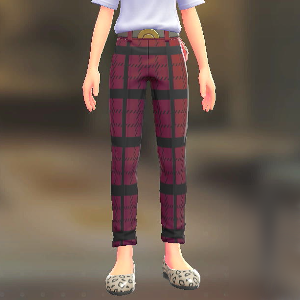 BRAVELY テーパードパンツセット ブレイブリーレッド|グレージュ 8500円