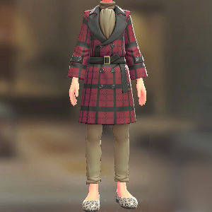 BRAVELY トレンチコート&パンツセット ブレイブリーレッド|ベージュ×ベージュ 13000円