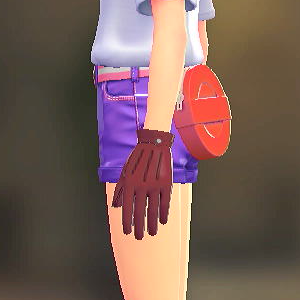 BRAVELY レザーグローブ ワインレッド 3500円