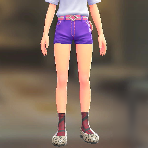 BRAVELY チェックロークルーソックス ブレイブリーレッド 1600円