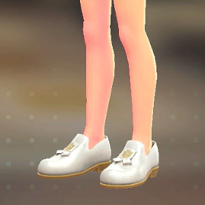 BRAVELY オペラシューズ ホワイト 6800円