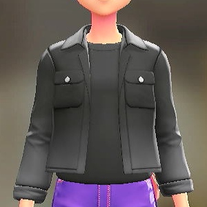 シャツ&Tシャツセット ブラックデニム|ブラック 1900円