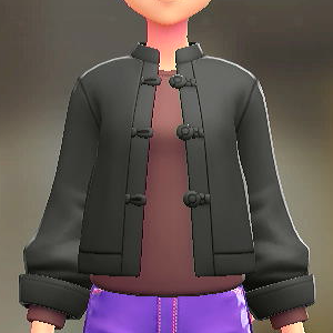 むすびボタンシャツセット	ブラック｜ボルドー	3500円