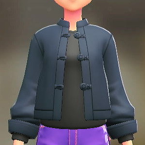 むすびボタンシャツセット	ネイビー｜ブラック	3500円