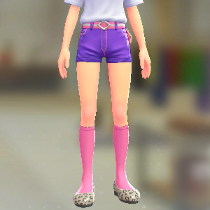 FORIA	ハイソックス	タフィーピンク	900円