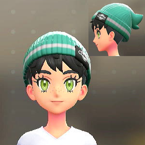 ライトニットキャップ	エメラルドグリーン	3000円