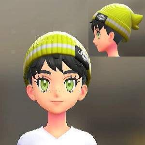 ライトニットキャップ	ライムイエロー	3000円