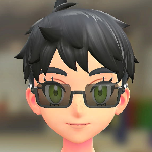 DEFOG スクエアフレームグラス ブラックレンズ 3900円