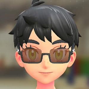 DEFOG スクエアフレームグラス ブラウンレンズ 3900円