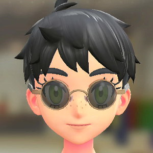 DEFOG ラウンドフレームグラス ブラックレンズ 4900円