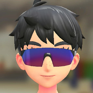 DEFOG スポーツサングラス ブルー×レッド 5000円