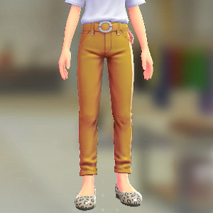 スキニーパンツセット イエロー|イエロー 2100円