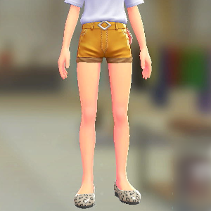 ホットパンツセット イエロー|イエロー 1900円