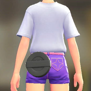 サークルポーチ ブラック 1700円