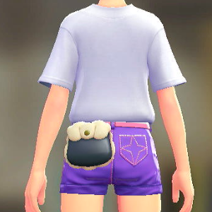 ボアポーチ	ネイビー	2000円