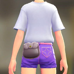 ボアポーチ	ピンクブラウン	2000円