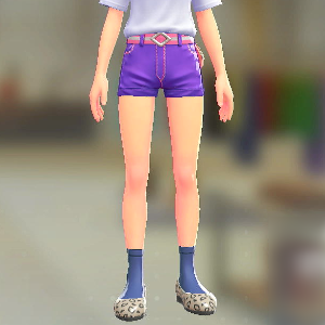 ロークルーソックス ブルー 400円