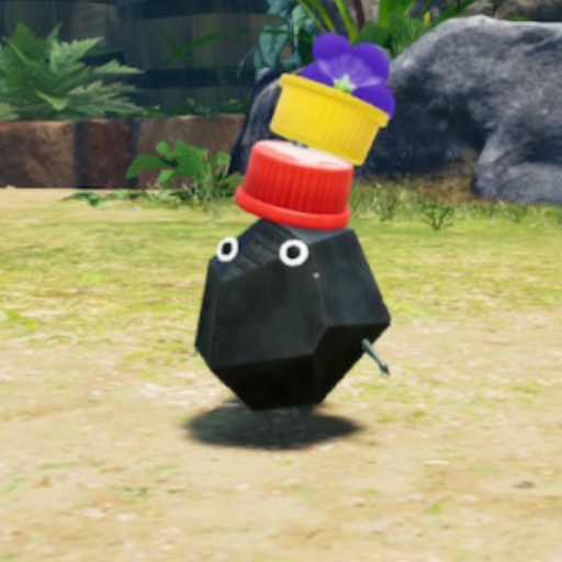 慎重の岩ピクミン