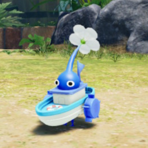 本能の青ピクミン